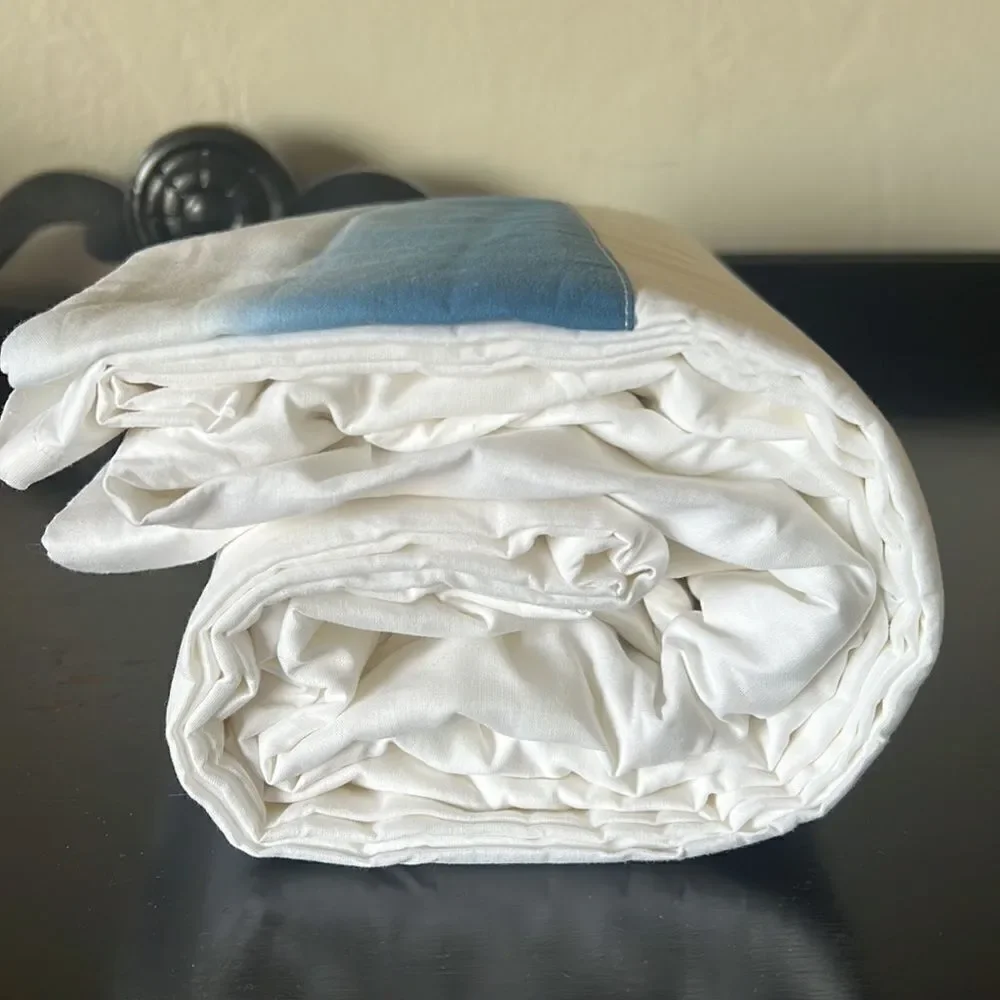 Pottery Barn Teen Organic Plant-Dyed Cuff Sheet Set